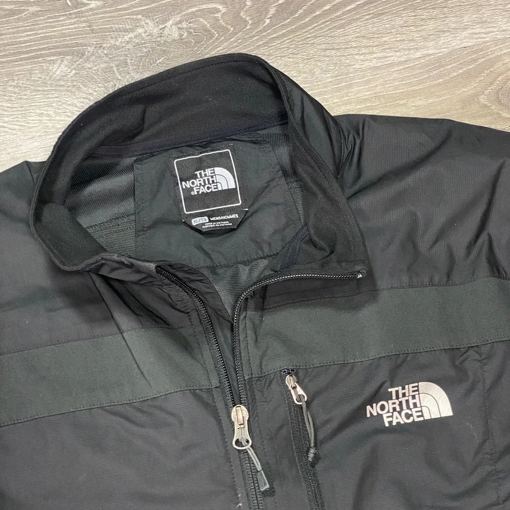 North Face Apex Bionic‎ Men's XL Black Full Zip Windbreaker Lightweight Outdoor